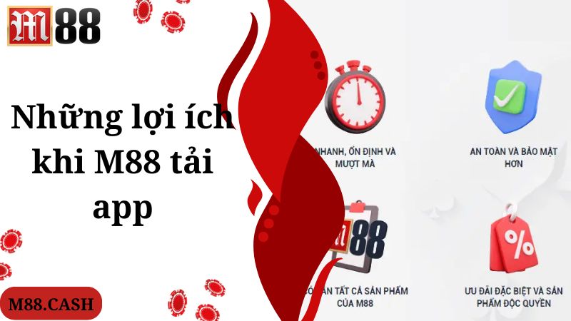 Những lợi ích khi M88 tải app